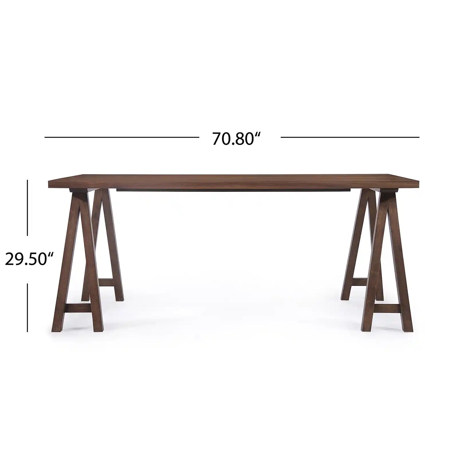Mesa de comedor moderna de madera de granja, mesa de reuniones
