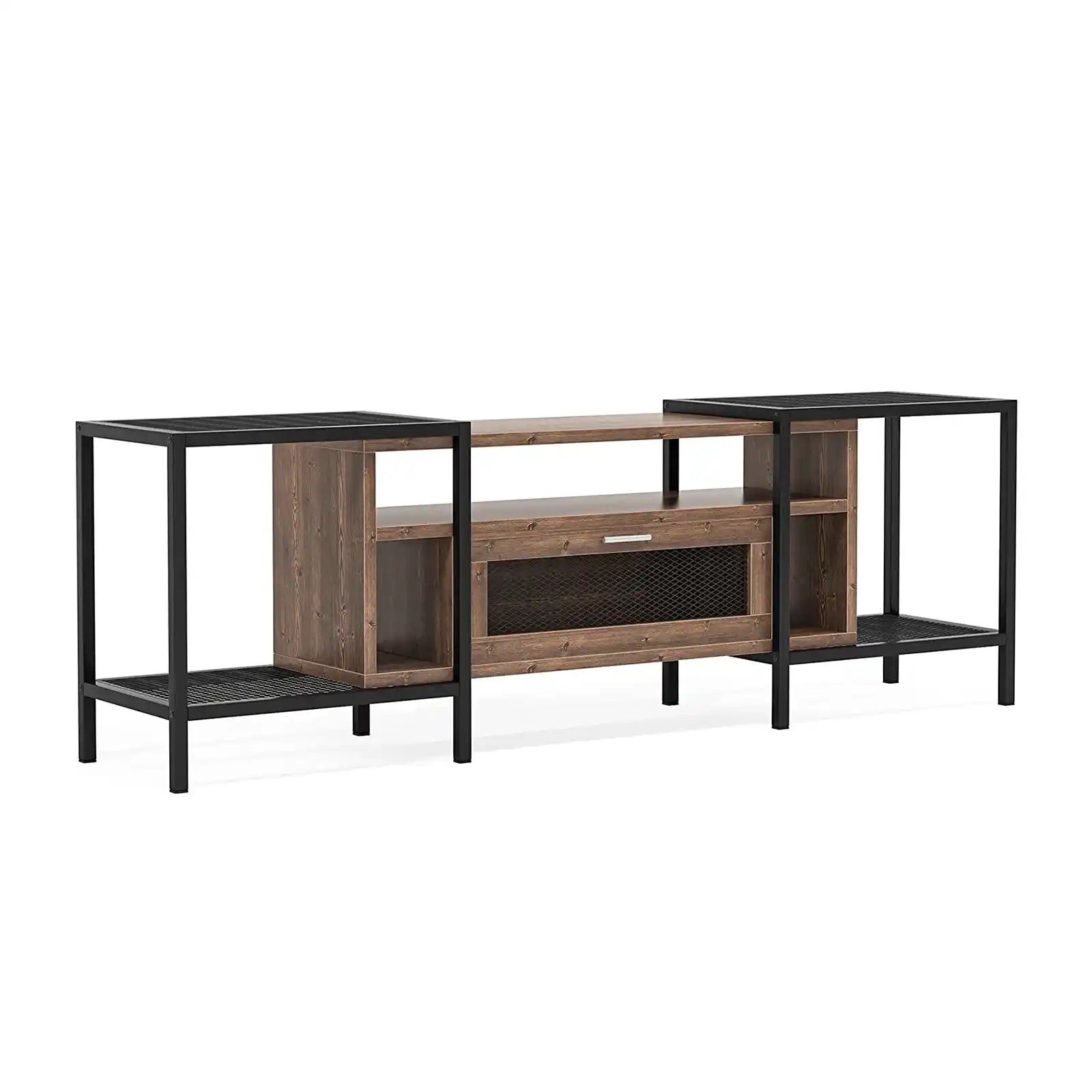 75 Inch TV Stand for TVs Up to 85 inch, Console Table Entertainment Center with Storage Cabinet